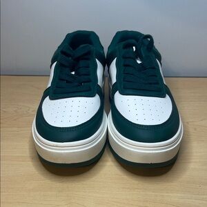 Madden girl Forest Green and White Women’s Sneakers